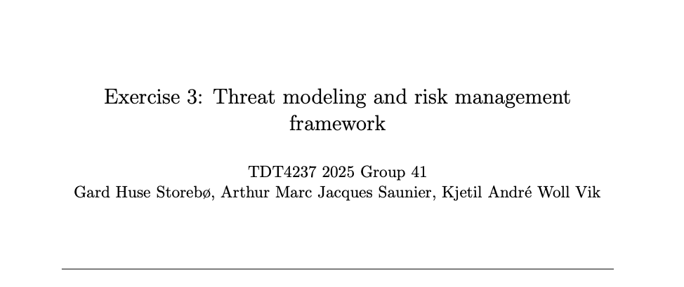 Threat Modeling & Risk Management (part 3)